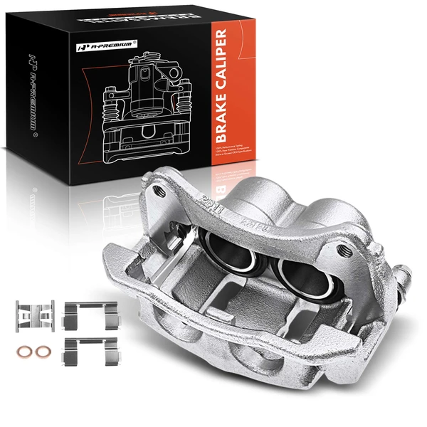 1997-2001 Mercury Mountaineer 1-Pc Brake Caliper Front Left Driver Side 2-Piston A-Premium APBC0303