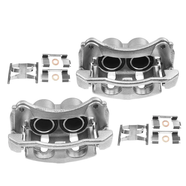 2-PC Brake Caliper, Front Driver & Passenger, 2-Piston, A-Premium APBC3284