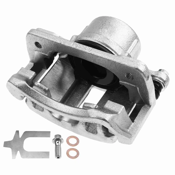 1-PC Brake Caliper, Front Left Driver Side, 1-Piston, A-Premium APBC2936