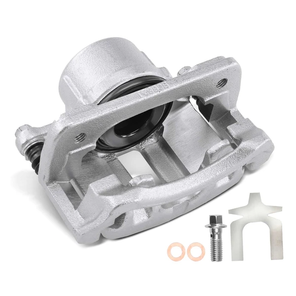 1-PC Brake Caliper, Front Right Passenger Side, 1-Piston, A-Premium APBC2937