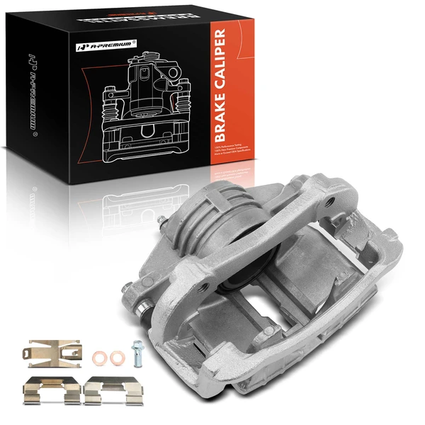 1999-2004 Oldsmobile Alero 1-Pc Brake Caliper Front Left Driver Side 1-Piston A-Premium APBC0215