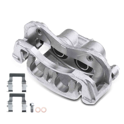 Front Passenger Disc Brake Caliper With Bracket