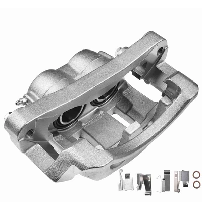 Front Passenger Brake Caliper with Bracket
