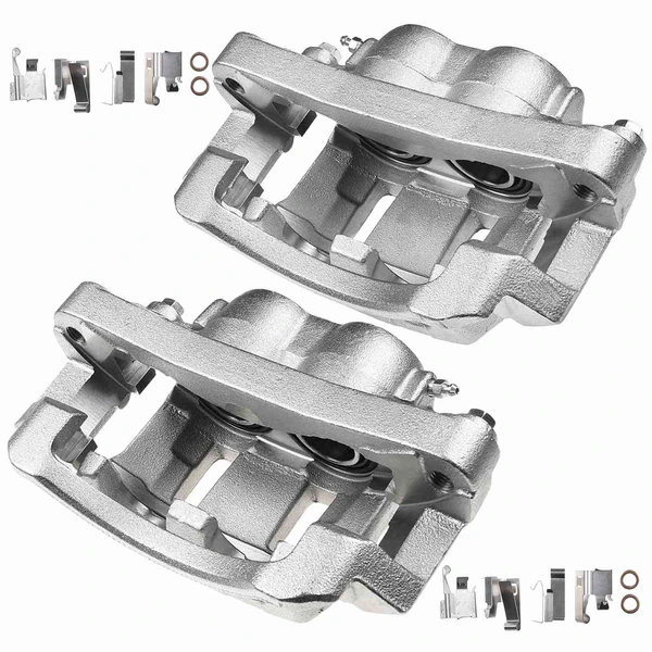 1999-2000 Ford F-250 Super Duty 2-Pc Brake Caliper Front Driver & Passenger 2-Piston A-Premium APBC1670
