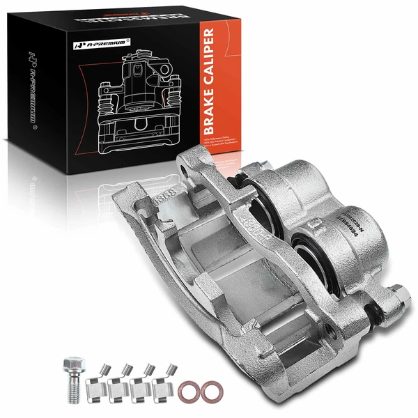 1-PC Brake Caliper, Front Right Passenger Side, 2-Piston, A-Premium APBC1220