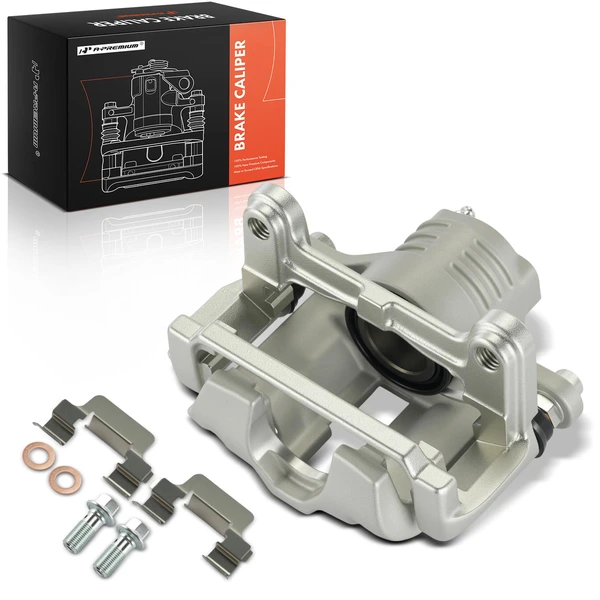 1-Pc Brake Caliper Rear Left Driver Side 1-Piston A-Premium APBC4738PG
