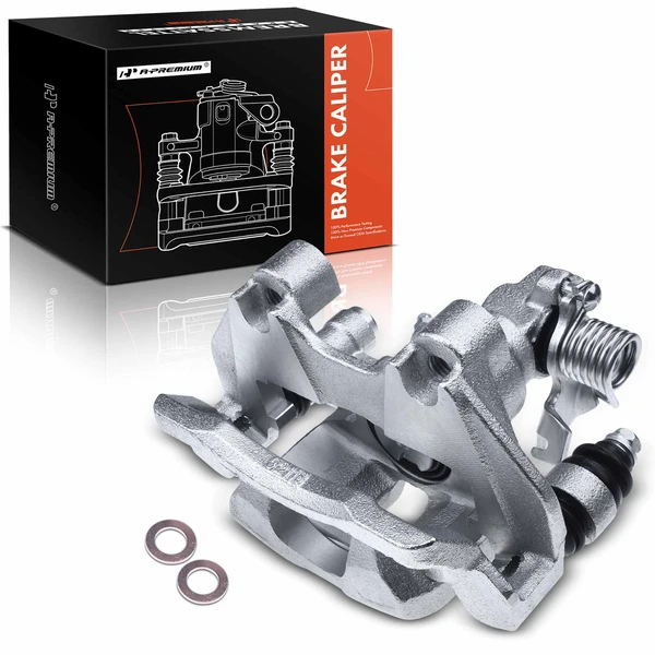 1-PC Brake Caliper, Rear Left Driver Side, 1-Piston, A-Premium APBC1671