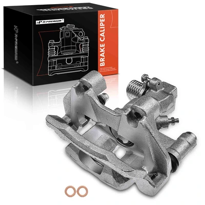 Rear Passenger Brake Caliper with Bracket
