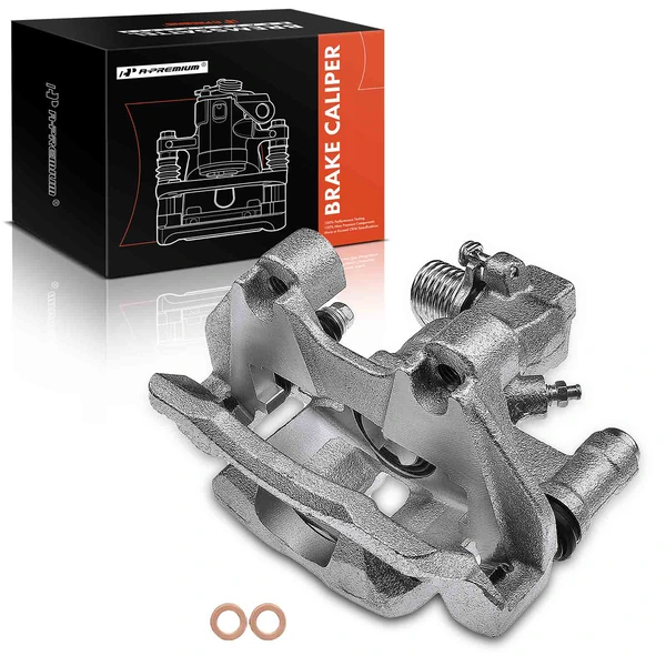 1-PC Brake Caliper, Rear Right Passenger Side, 1-Piston, A-Premium APBC1673