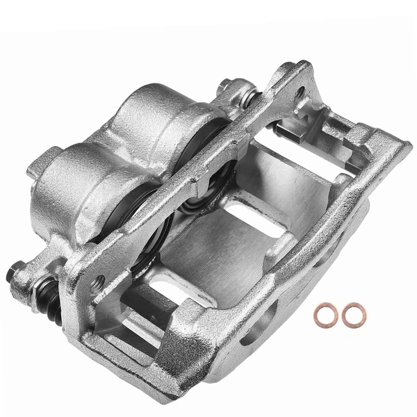 1-PC Brake Caliper, Front Right Passenger Side, 2-Piston, A-Premium APBC1676