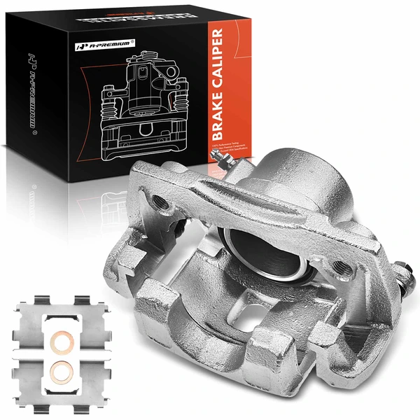 1-PC Brake Caliper, Front Right Passenger Side, 1-Piston, A-Premium APBC2628