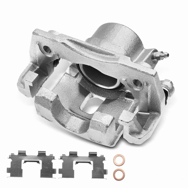 1-PC Brake Caliper, Front Left Driver Side, 1-Piston, A-Premium APBC2629