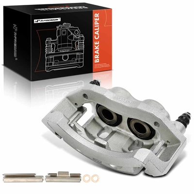 Rear Passenger Brake Caliper with Bracket