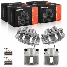 1999-2003 Ford F-150 4pc Brake Caliper Front & Rear 2-Piston (Front); 1-Piston (Rear) A-Premium APBC4456