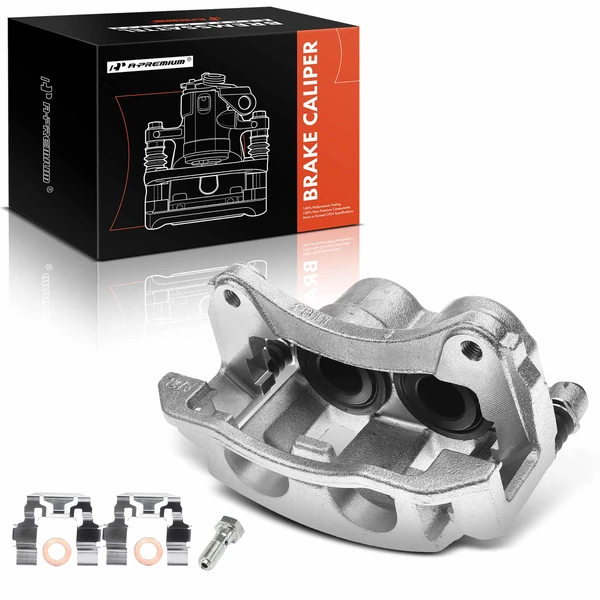 2002-2005 Mercury Mountaineer 1-Pc Brake Caliper Front Right Passenger Side 2-Piston A-Premium APBC0188