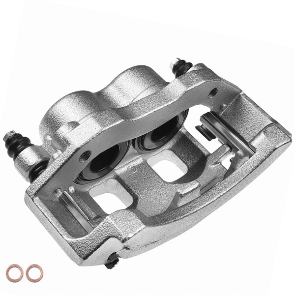 2000-2001 Dodge Ram 1500 1-Pc Brake Caliper Front Left Driver Side 2-Piston A-Premium APBC1680