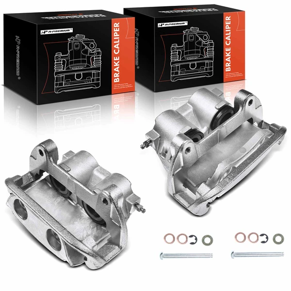 1999-2001 Ford Mustang 2-Pc Brake Caliper Front Driver & Passenger 2-Piston A-Premium APBC1686