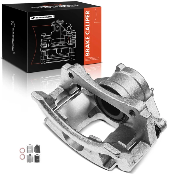 1-PC Brake Caliper, Front Right Passenger Side, 1-Piston, A-Premium APBC1689