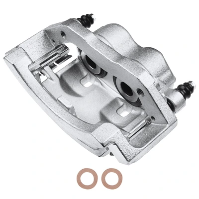 Rear Passenger Brake Caliper with Bracket