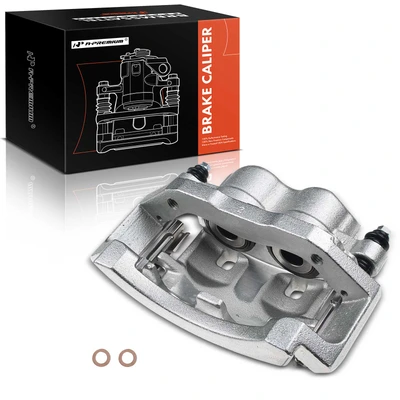 Rear Driver Brake Caliper with Bracket