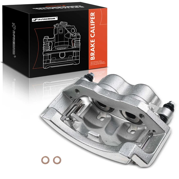 1-PC Brake Caliper, Rear Left Driver Side, 2-Piston, A-Premium APBC1691