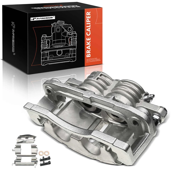 1-PC Brake Caliper, Front Right Passenger Side, 2-Piston, A-Premium APBC1697