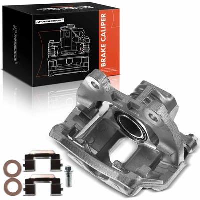 Rear Passenger Brake Caliper with Bracket