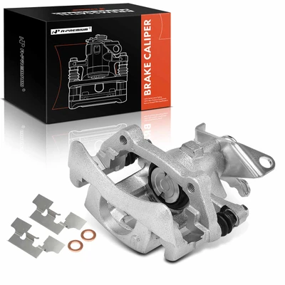 Rear Passenger Disc Brake Caliper with bracket
