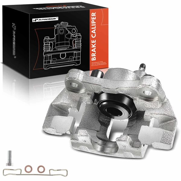 1-PC Brake Caliper, Rear Right Passenger Side, 1-Piston, A-Premium APBC0132
