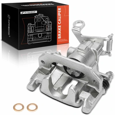 Rear Passenger Brake Caliper with Bracket