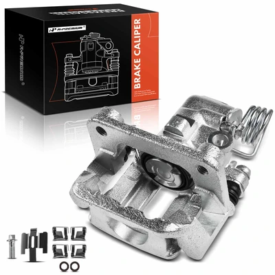 Rear Passenger Disc Brake Caliper with Bracket