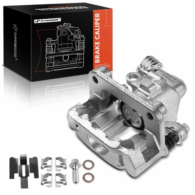 Rear Driver Disc Brake Caliper with Bracket
