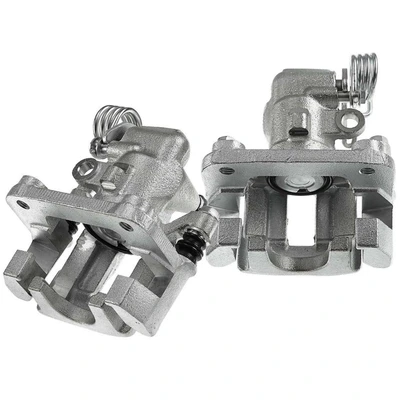2 Pcs Rear Brake Caliper with Bracket