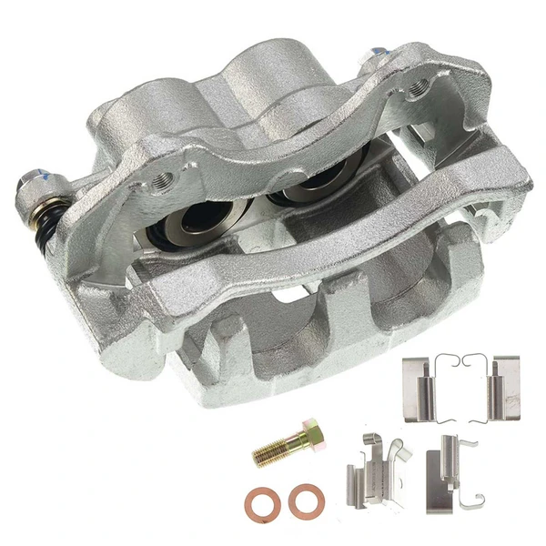 1-PC Brake Caliper, Front Right Passenger Side, 2-Piston, A-Premium APBC0129