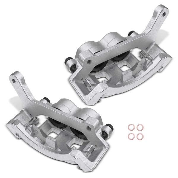 2003 Dodge Ram 1500 Van 2-Pc Brake Caliper Front Driver & Passenger 2-Piston A-Premium APBC3372