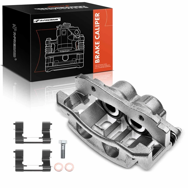 2003-2004 Mercury Marauder 1-Pc Brake Caliper Front Right Passenger Side 2-Piston A-Premium APBC1715