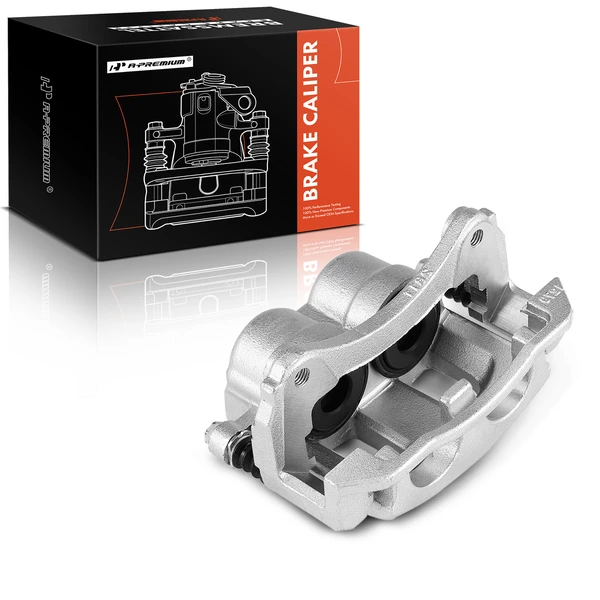 1-PC Brake Caliper, Front Right Passenger Side, 2-Piston, A-Premium APBC3764