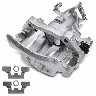 Rear Driver Brake Caliper with Bracket