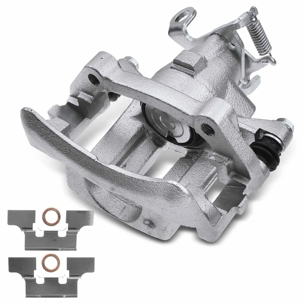 1-PC Brake Caliper, Rear Left Driver Side, 1-Piston, A-Premium APBC1718