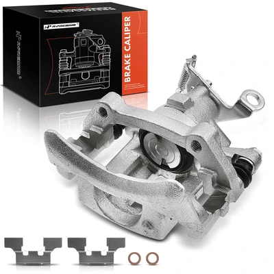 Rear Passenger Brake Caliper with Bracket