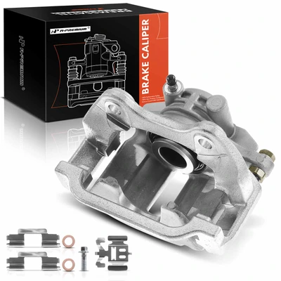 Rear Driver Brake Caliper with Bracket