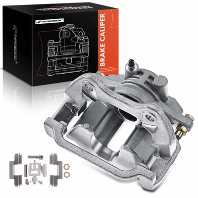 Rear Passenger Brake Caliper with Bracket