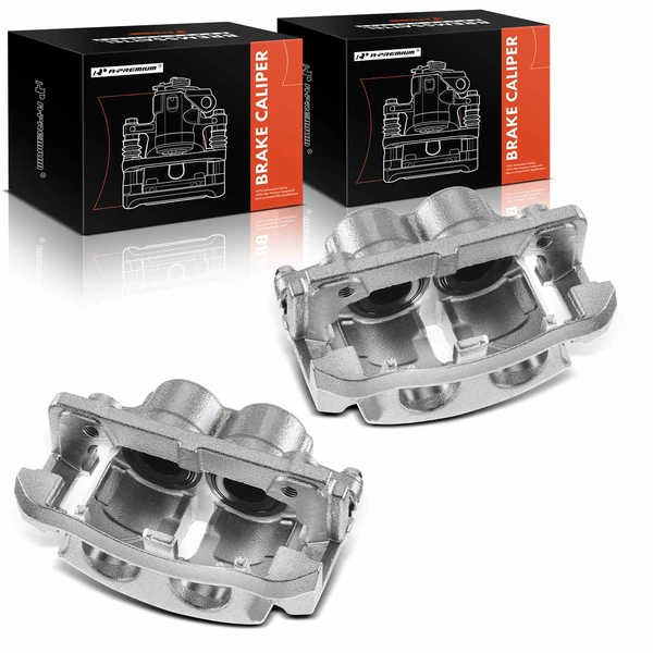 2-PC Brake Caliper, Front Driver & Passenger, 2-Piston, A-Premium APBC0989