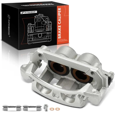 Front Driver Brake Caliper with Bracket