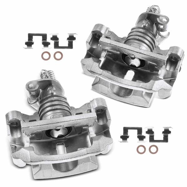 2004-2005 Pontiac Grand Prix 2-Pc Brake Caliper Rear Driver & Passenger 1-Piston A-Premium APBC1327