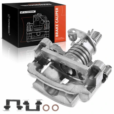 Rear Passenger Brake Caliper with Bracket