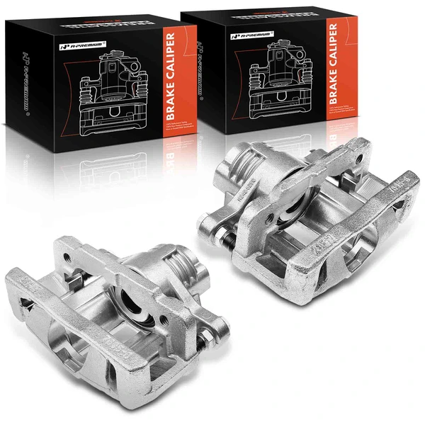 2003-2008 Cadillac CTS 2-Pc Brake Caliper Rear Driver & Passenger 1-Piston A-Premium APBC1727