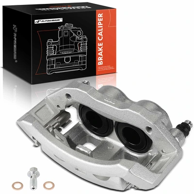 Front Passenger Brake Caliper with Bracket