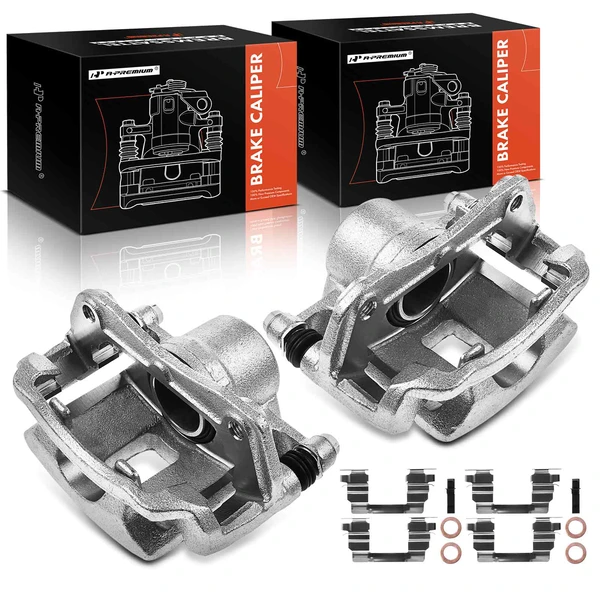 2007-2009 Pontiac G5 2-Pc Brake Caliper Front Driver & Passenger 1-Piston A-Premium APBC1227