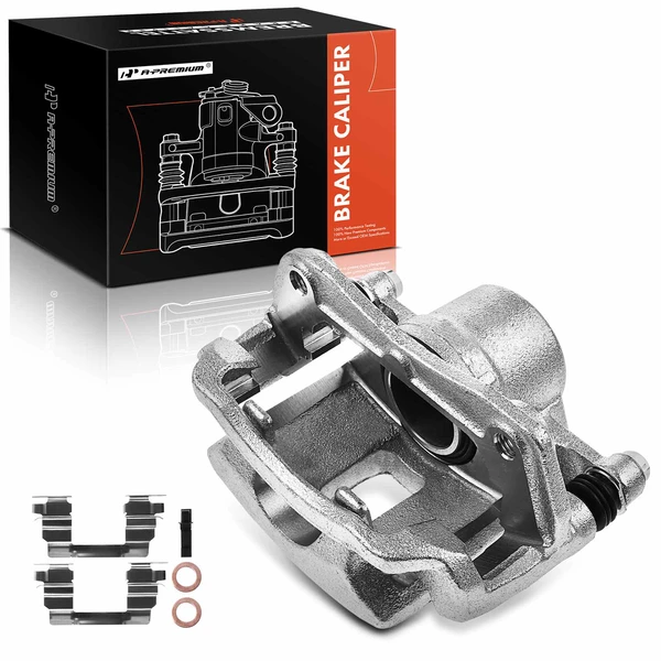 1-PC Brake Caliper, Front Right Passenger Side, 1-Piston, A-Premium APBC1226